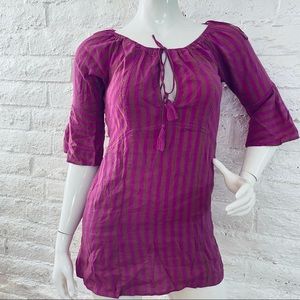 Free people folk town mini  dress size XS